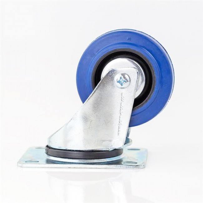 Penn Elcom W0990-80 | Roda giratória azul de 80 mm